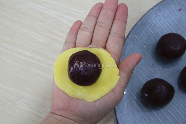 西瓜月饼的做法图解10