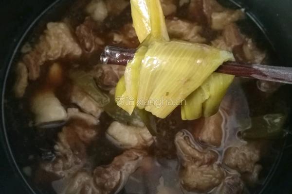 牛腩炖西红柿的做法图解19