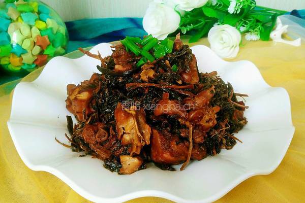 梅干菜烧鸡腿的做法图解10