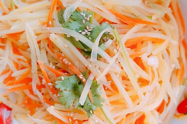 爽口土豆丝的做法图解12