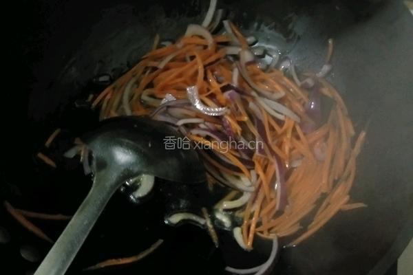 素炒面的做法图解6