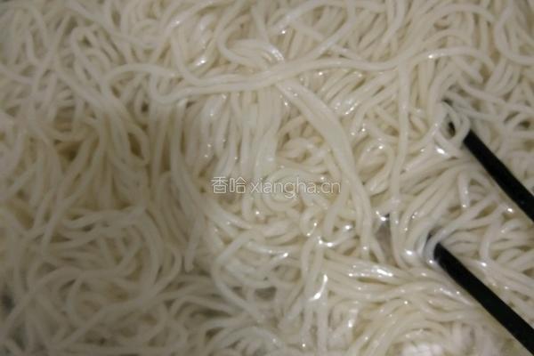 素炒面的做法图解5