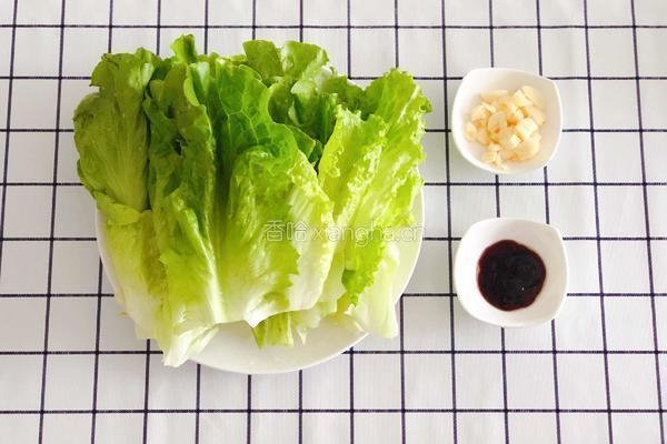 蚝油生菜的做法图解1