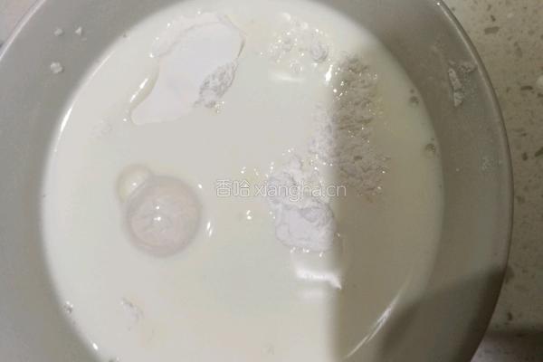 豆沙麻薯火龙果面包的做法图解4