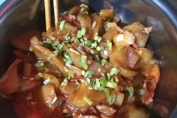 家常烧茄子的做法图解6