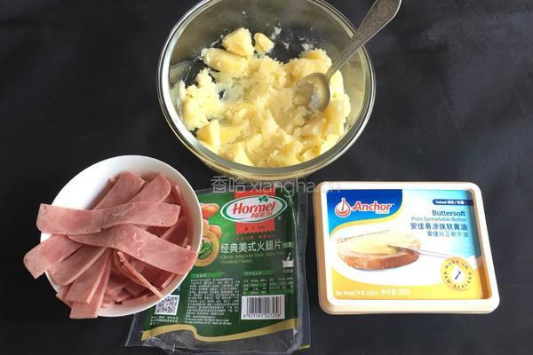 土豆泥奶酪面包的做法图解3