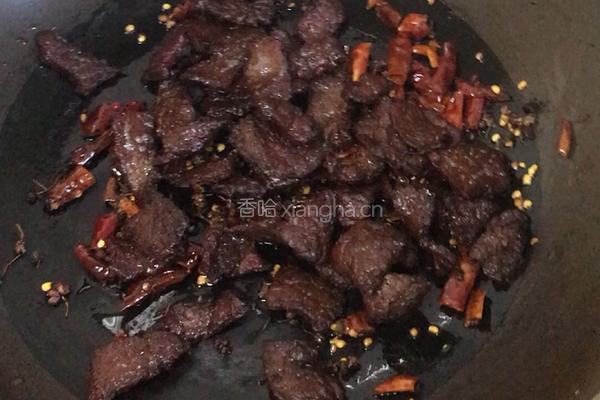 家庭版麻辣牛干巴的做法图解12