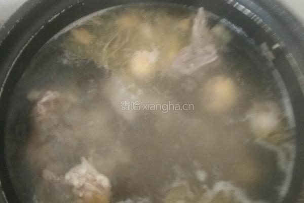 鸡汤烩卷尖的做法图解1