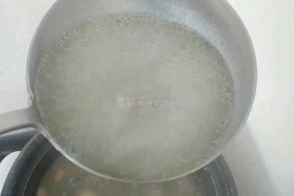 鸡汤烩卷尖的做法图解3