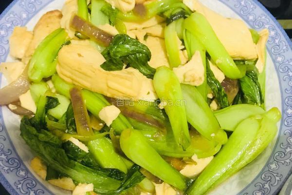 青菜豆腐的做法图解9