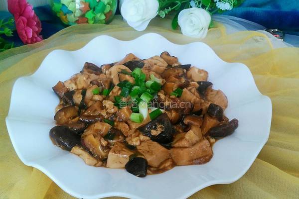 香菇烩豆腐的做法图解10