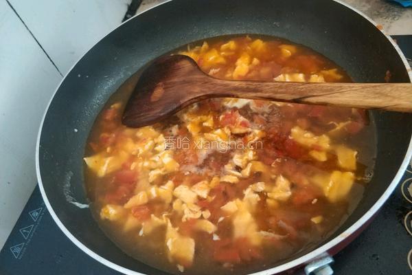 西红柿鸡蛋汤粉的做法图解7