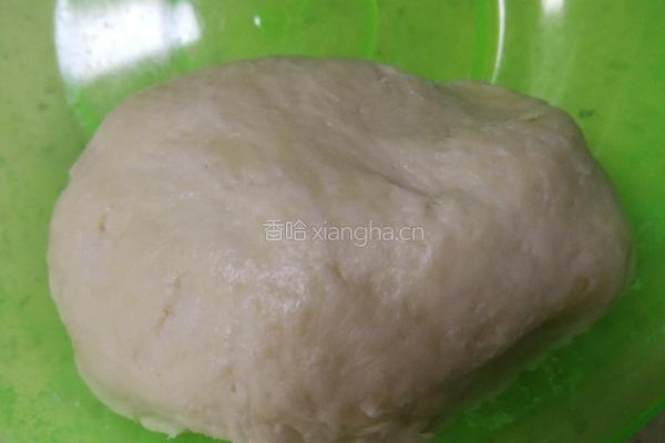 肉松麻薯蛋黄酥的做法图解5