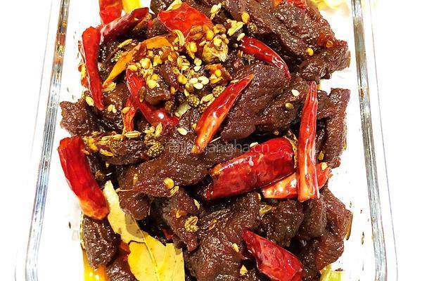 干煸牛肉干的做法图解10