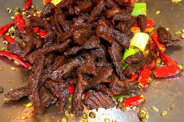 干煸牛肉干的做法图解8