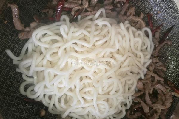 孜然乌冬面的做法图解5