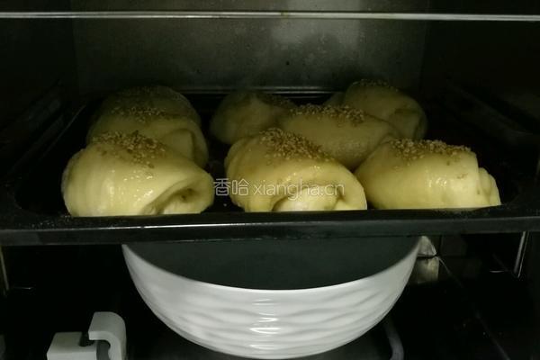 蜂蜜芝麻小面包的做法图解12