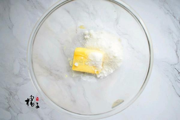 蔓越莓椰浆榜蛋糕的做法图解1