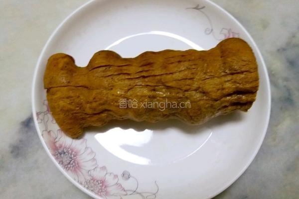 菌菇木耳烧素鸡的做法图解2