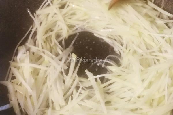 醋溜土豆丝的做法图解8
