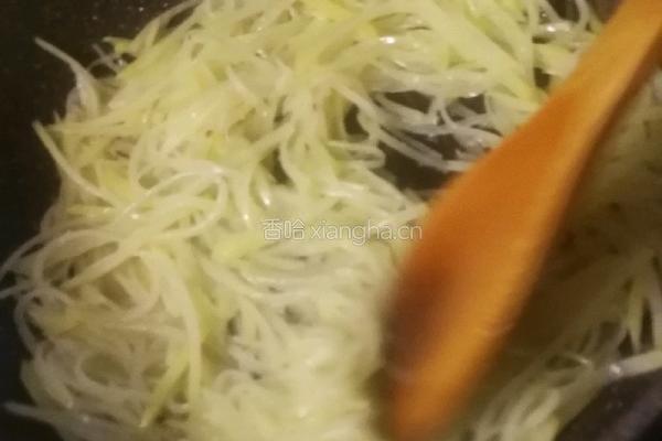 醋溜土豆丝的做法图解9