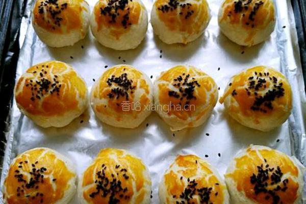 蛋黄酥的做法图解14