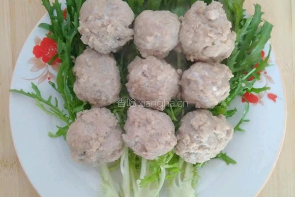 鸡肉丸子的做法图解9