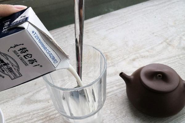 制作非常简单的奶茶的做法图解1