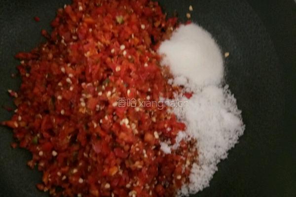 自制辣椒酱的做法图解4