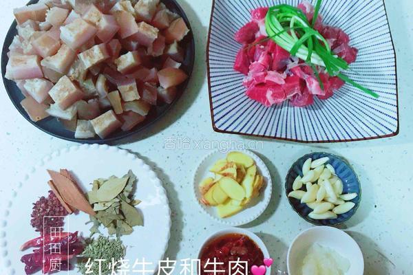 红烧牛皮的做法图解1