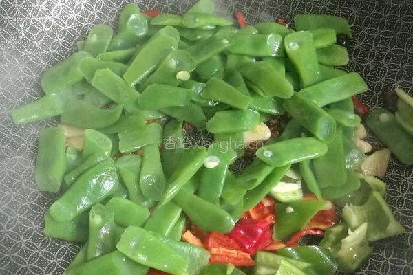 干煸四季豆的做法图解8