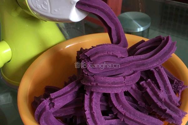 彩色芋圆的做法图解4