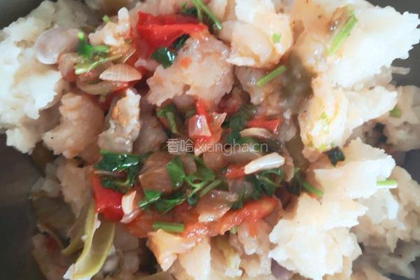 豆角洋芋擦擦的做法图解6