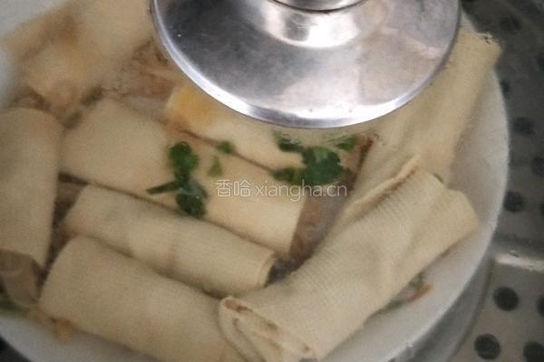 干豆腐卷金针菇的做法图解6