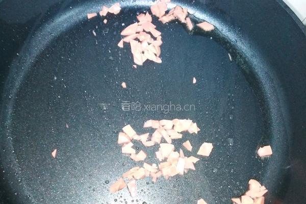 火腿香葱芝士面包的做法图解4
