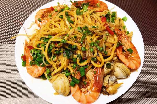 海鲜焖面的做法图解13