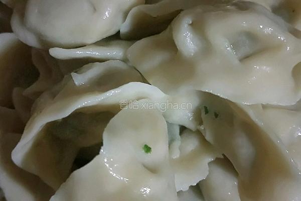 荠菜馅饺子的做法图解7