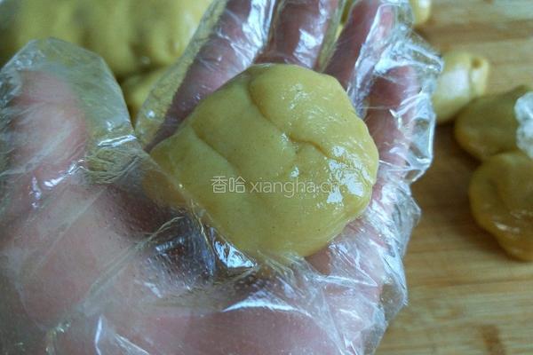 新文美食 黄米玫瑰炸糕的做法图解18
