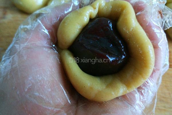 新文美食 黄米玫瑰炸糕的做法图解20