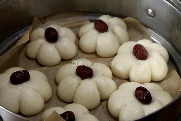 枣花馒头的做法图解15
