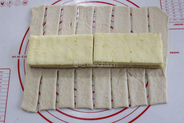 蛋糕夹心面包的做法图解10