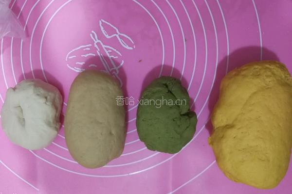 花样豆沙包的做法图解3