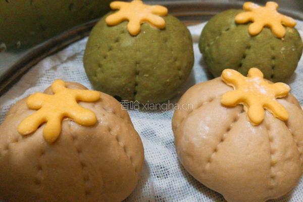 花样豆沙包的做法图解12