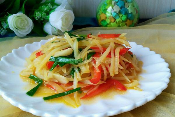 葱香土豆丝