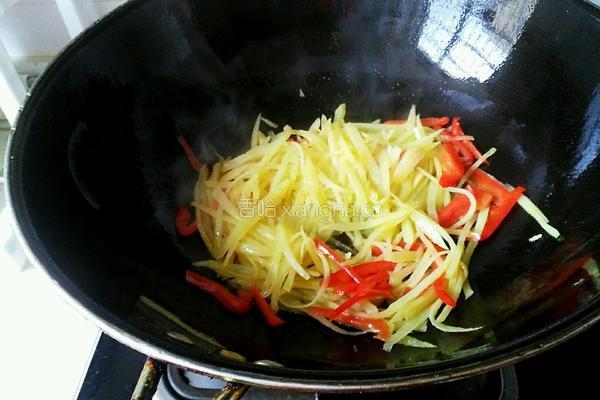 葱香土豆丝的做法图解6