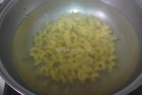 彩色通心粉的做法图解3
