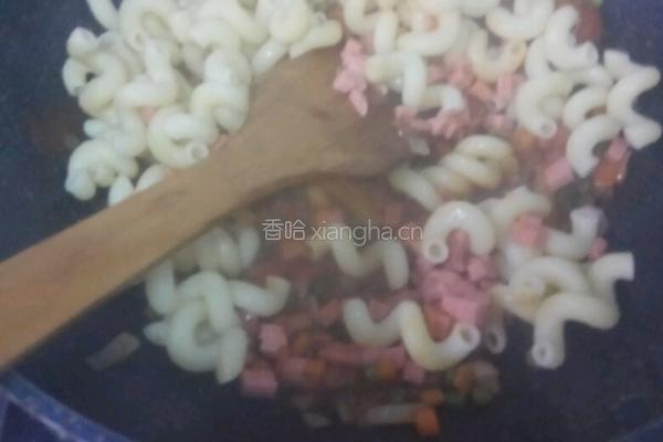 彩色通心粉的做法图解6