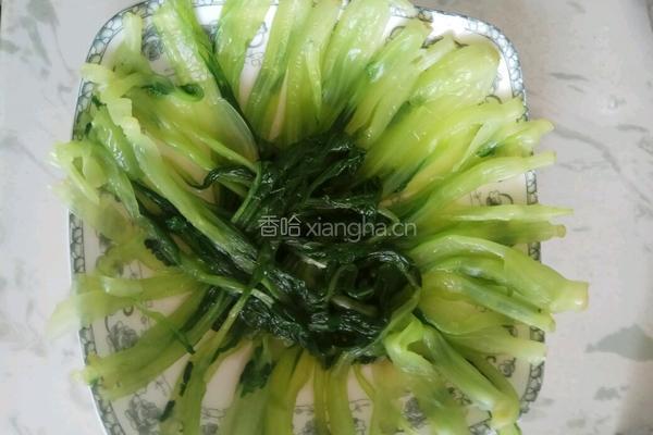 香菇小油菜的做法图解5