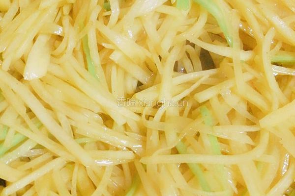 酸辣土豆丝的做法图解3