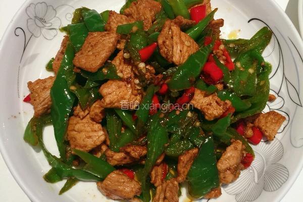 辣椒炒肉的做法图解5